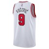 Dres Chicago Bulls Nikola Vucevic 9 Nike 2022-23 Association Edition Bijela Swingman